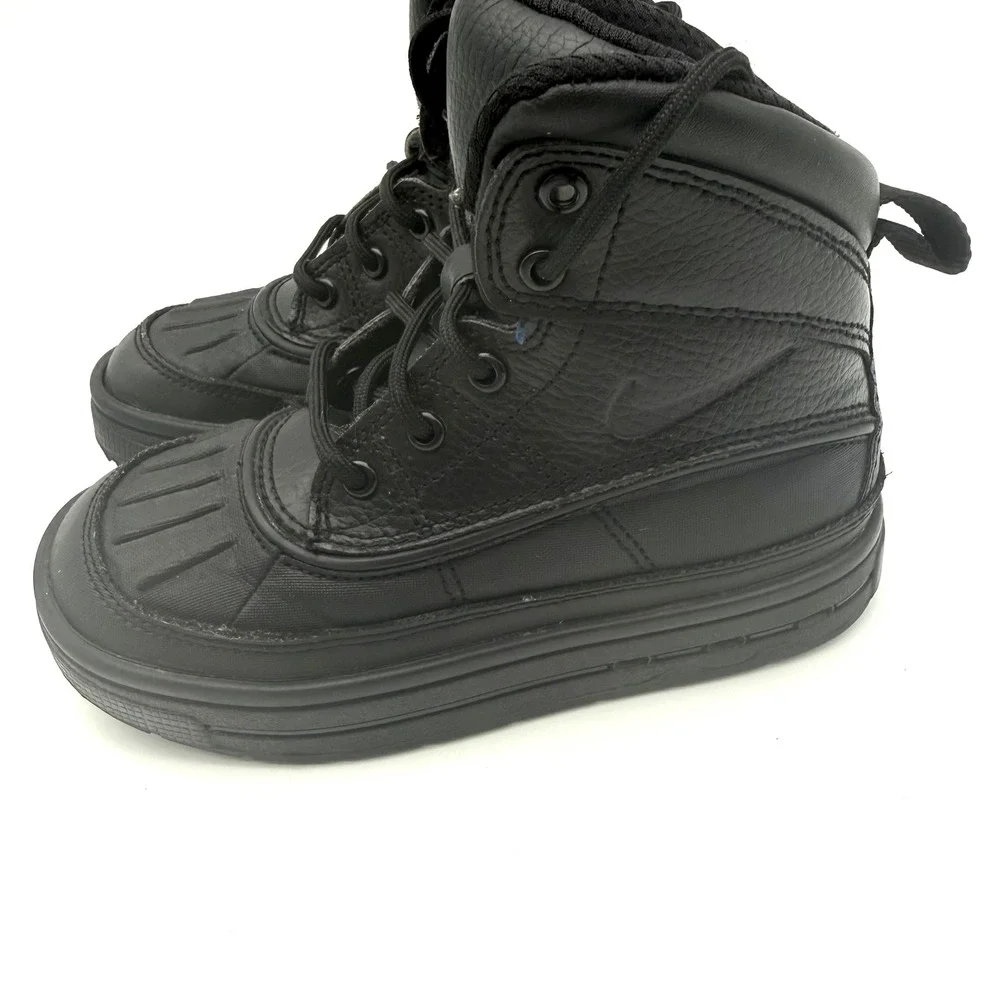 Nike ACG Kids 11C Black Duck Boots High Top Outdoor Hiking Winter Shoes